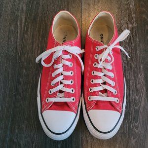 Converse - Red, W 10.5/M 8.5